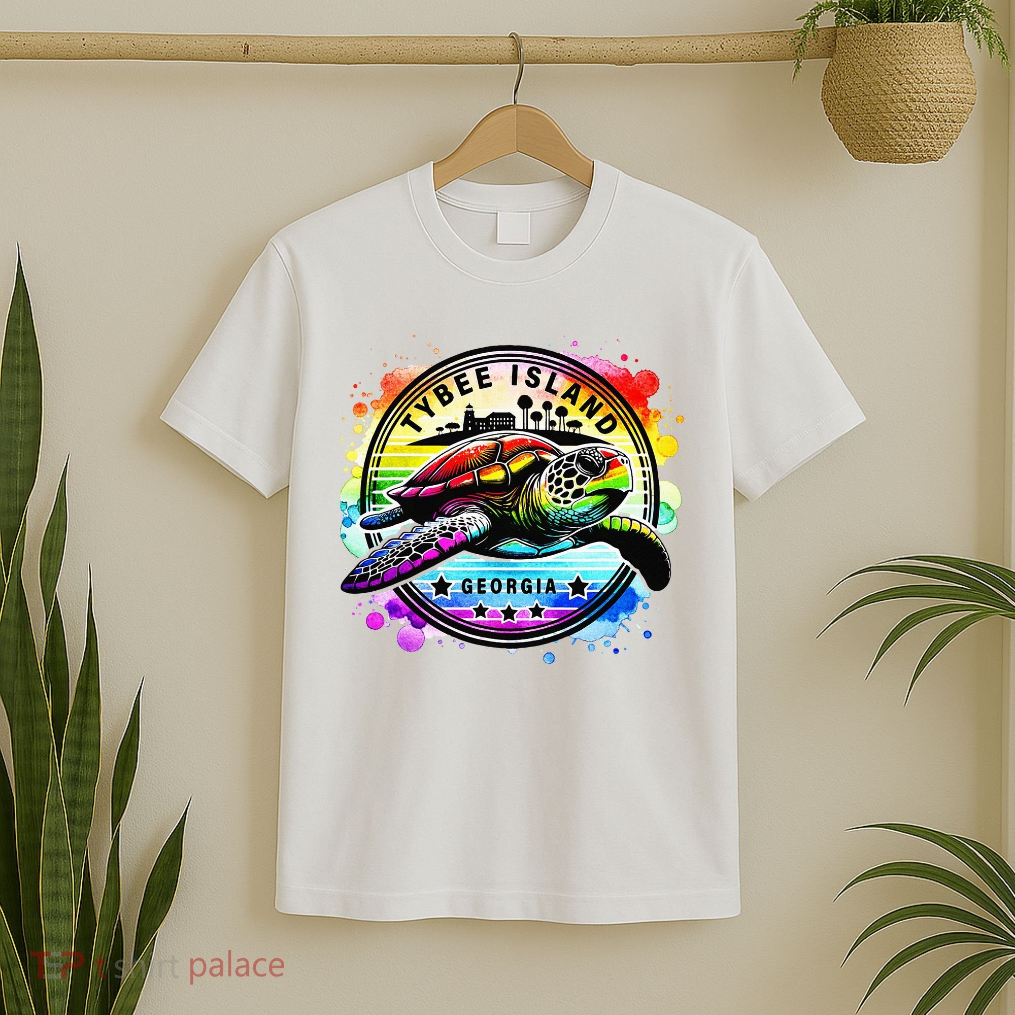 Tybee Island Georgia Sea Turtle Ga T-Shirt