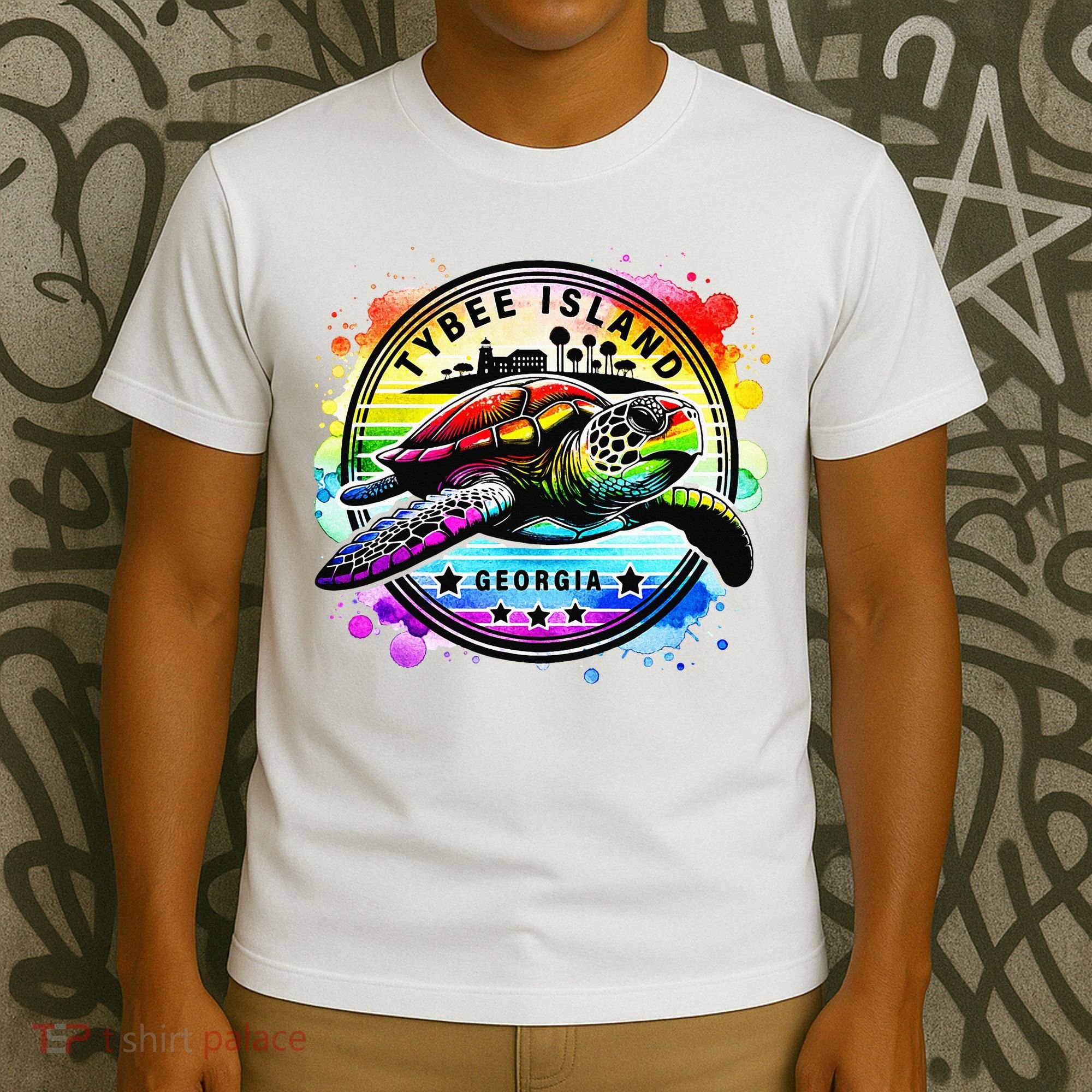 Tybee Island Georgia Sea Turtle Ga T-Shirt