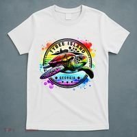 Tybee Island Georgia Sea Turtle Ga T-Shirt thumb 5