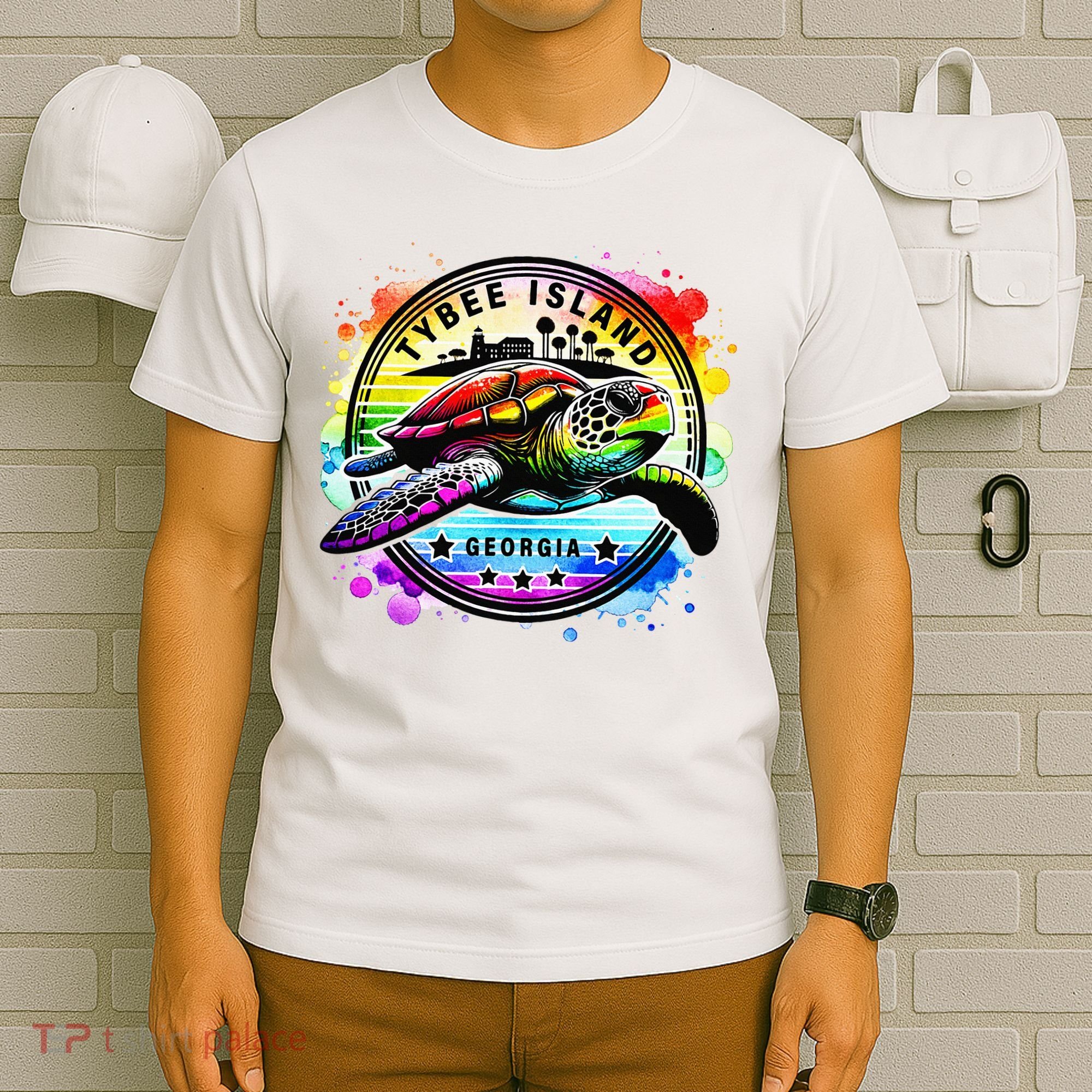 Tybee Island Georgia Sea Turtle Ga T-Shirt