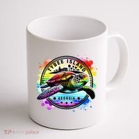 Tybee Island Georgia Sea Turtle Ga Coffee Mug thumb 1