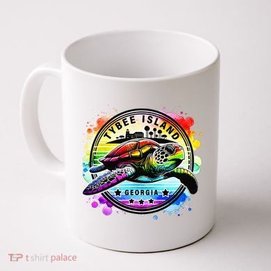 Tybee Island Georgia Sea Turtle Ga Coffee Mug