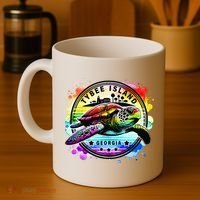 Tybee Island Georgia Sea Turtle Ga Coffee Mug thumb 4
