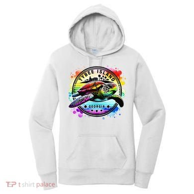 Tybee Island Georgia Sea Turtle Ga Women's Hoodie