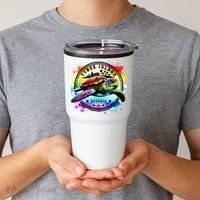 Tybee Island Georgia Sea Turtle Ga Tumbler thumb 2