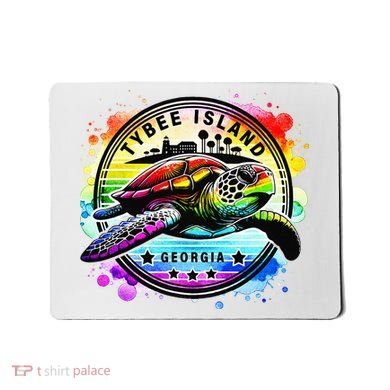 Tybee Island Georgia Sea Turtle Ga Mousepad
