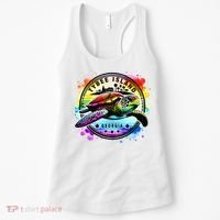 Tybee Island Georgia Sea Turtle Ga Women's Tank Top thumb 0