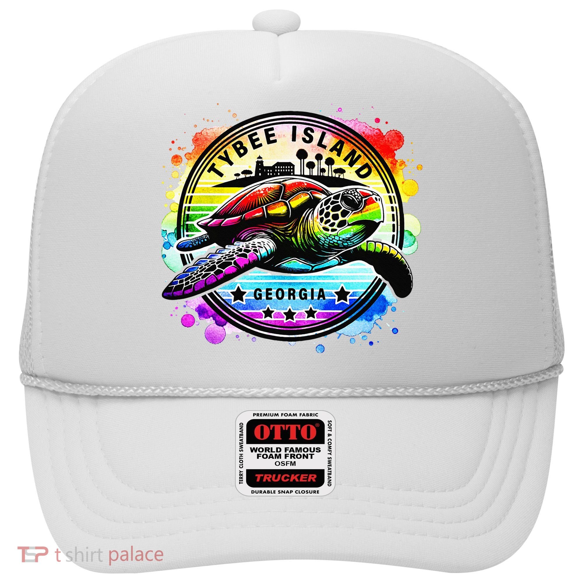 Tybee Island Georgia Sea Turtle Ga Hat