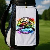 Tybee Island Georgia Sea Turtle Ga Golf Towel thumb 2