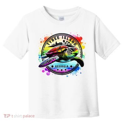 Tybee Island Georgia Sea Turtle Ga Toddler T-Shirt