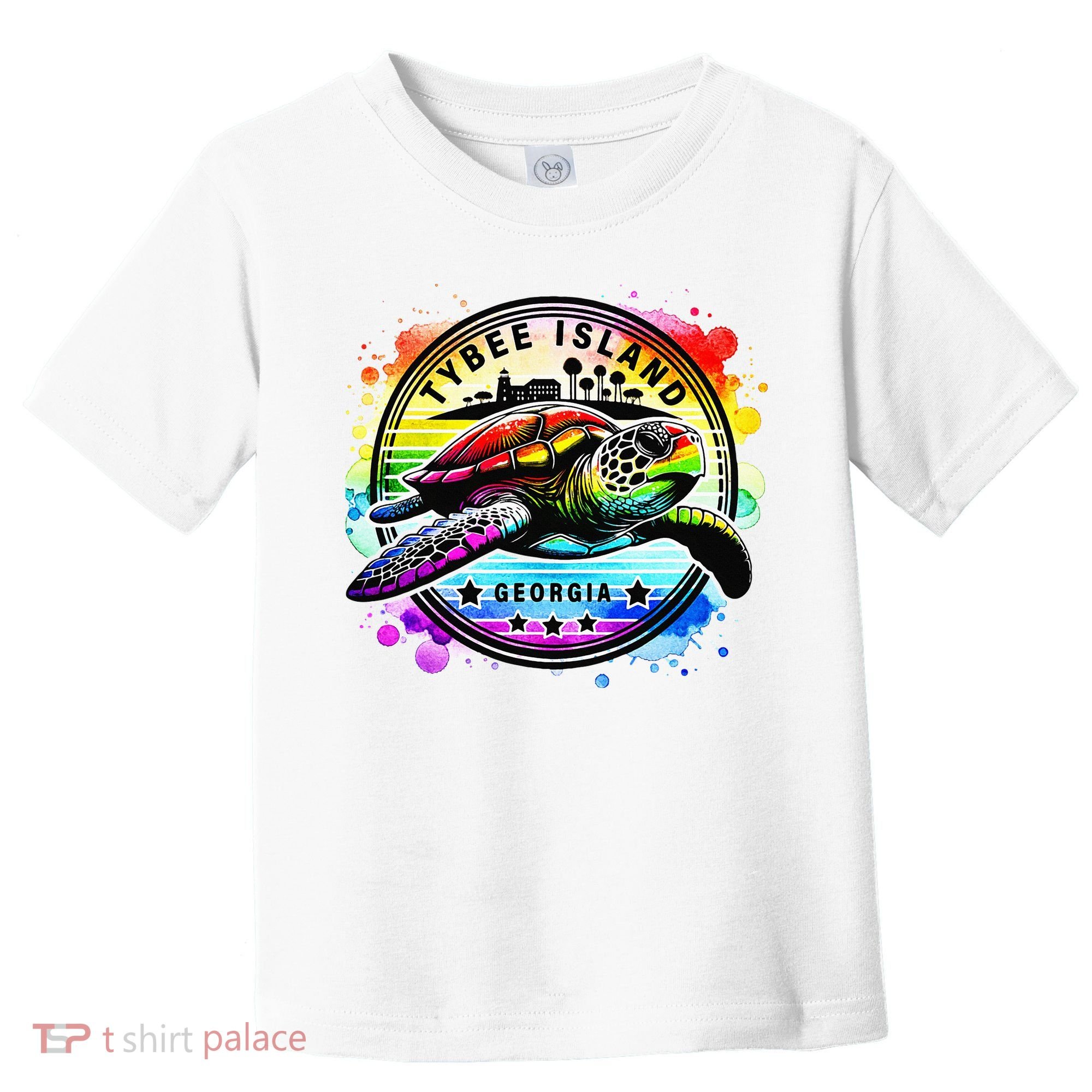 Tybee Island Georgia Sea Turtle Ga Toddler T-Shirt
