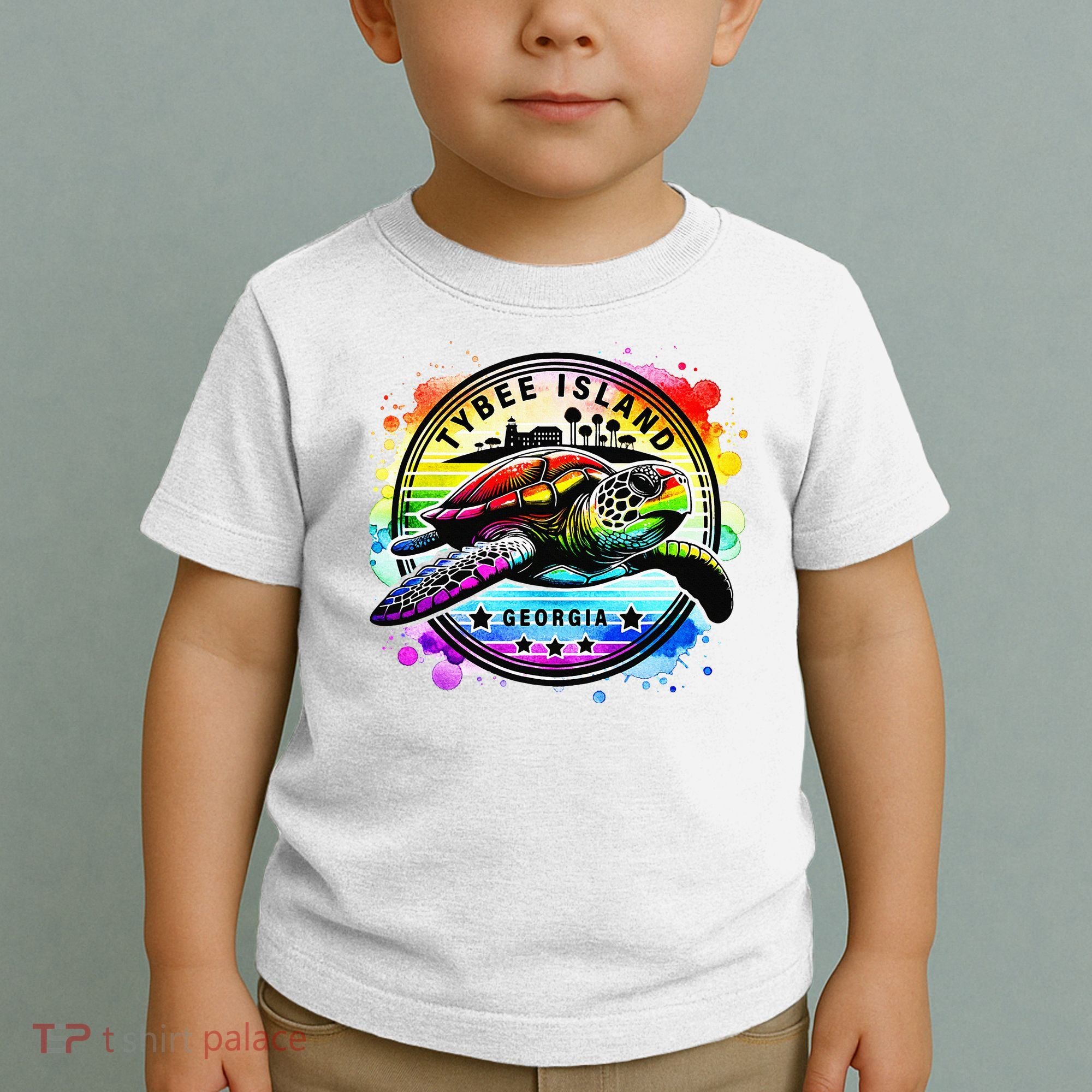 Tybee Island Georgia Sea Turtle Ga Toddler T-Shirt