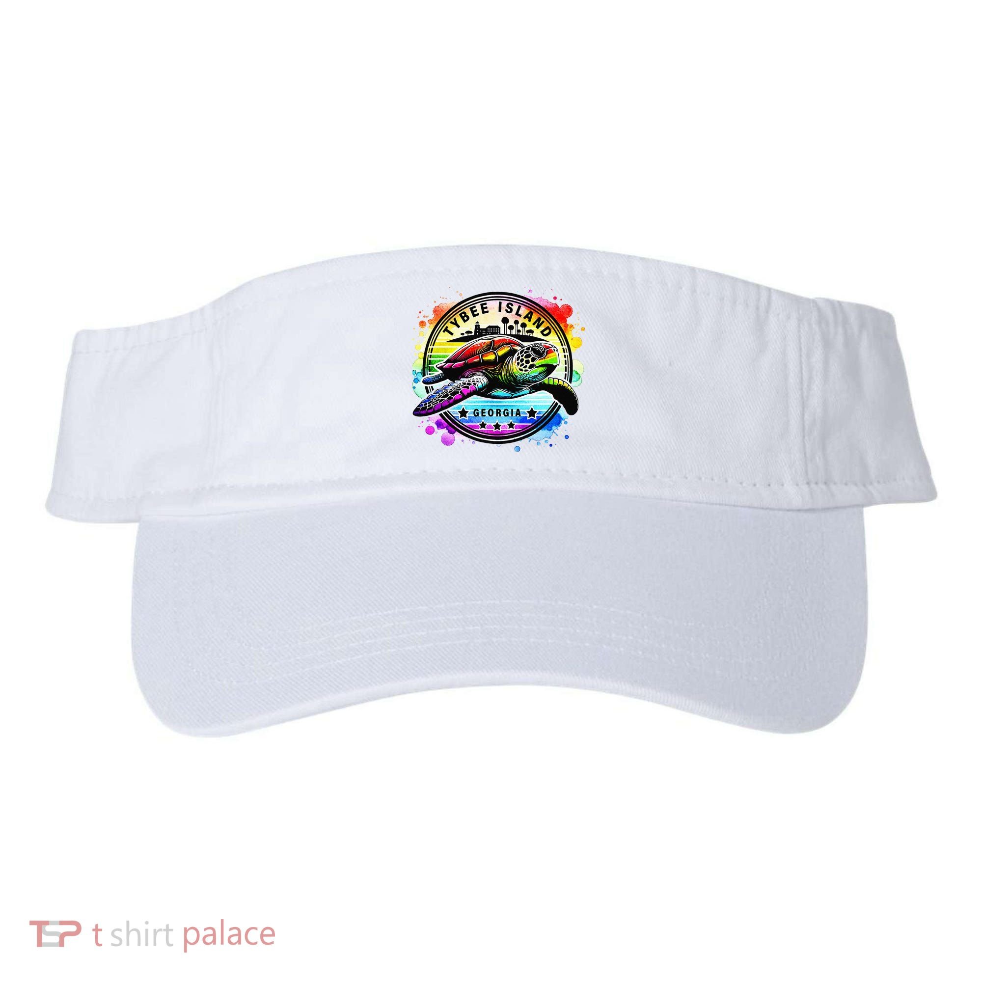 Tybee Island Georgia Sea Turtle Ga Visor