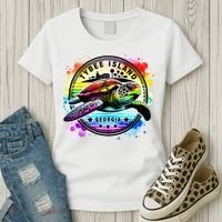 Tybee Island Georgia Sea Turtle Ga Women's T-Shirt thumb 3