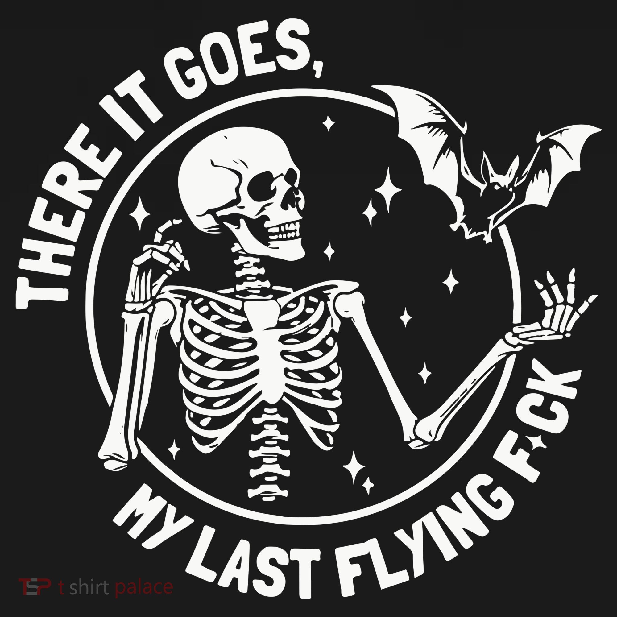 There It Goes My Last Flying Fuck Halloween Mousepad