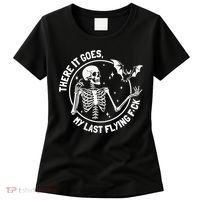 There It Goes My Last Flying Fuck Halloween Women's T-Shirt thumb 0