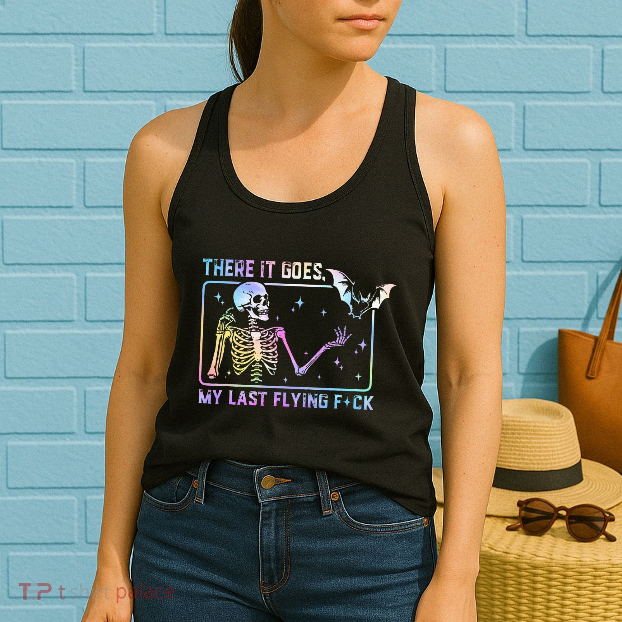 There It Goes My Last Flying Fuck Women's Tank Top