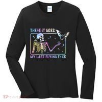 There It Goes My Last Flying Fuck Women's Long Sleeve Shirt thumb 0