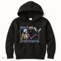 There It Goes My Last Flying Fuck Kids Hoodie thumb 0