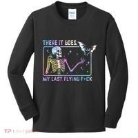 There It Goes My Last Flying Fuck Kids Long Sleeve Shirt thumb 0