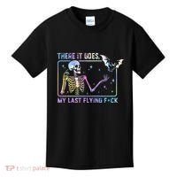 There It Goes My Last Flying Fuck Kids T-Shirt thumb 0