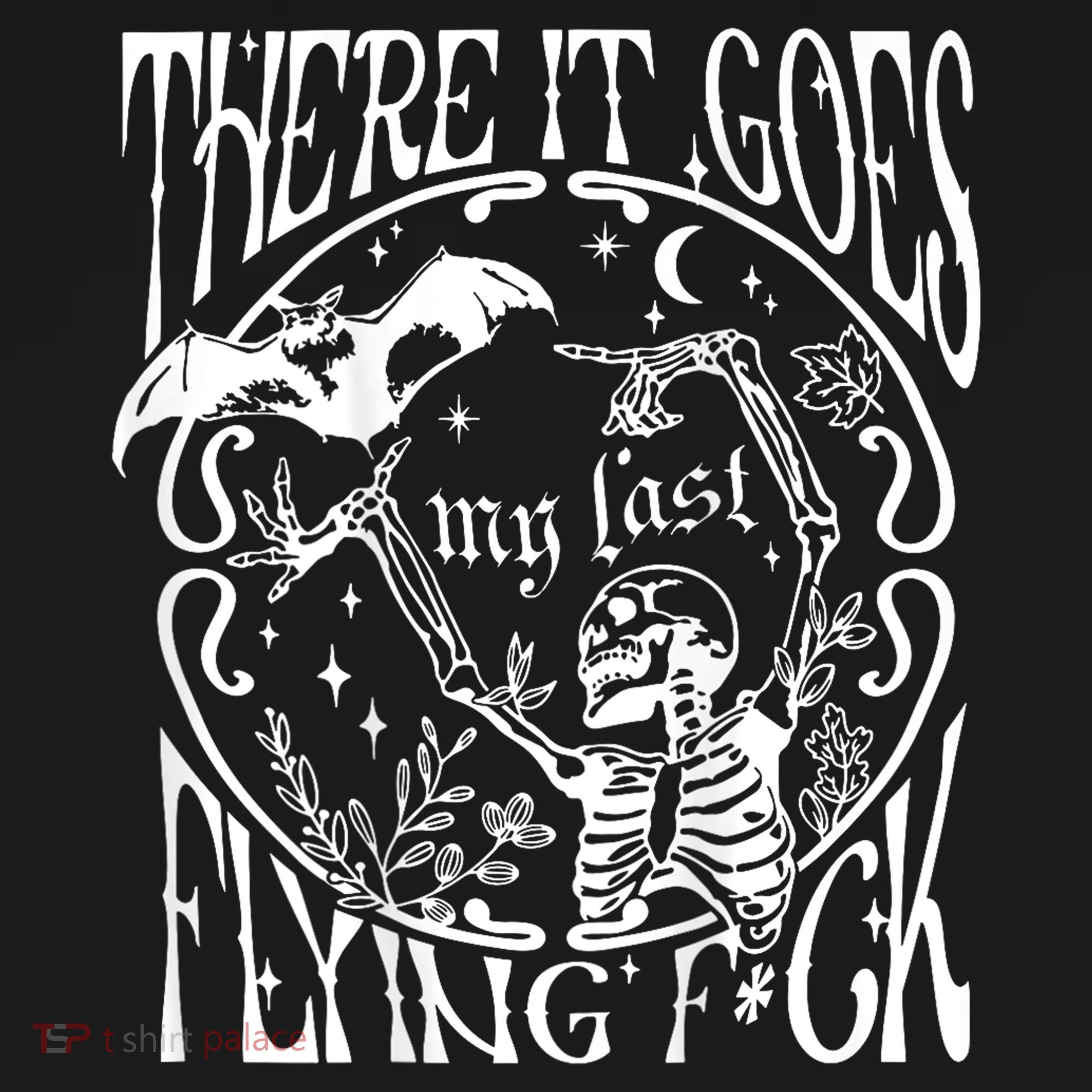 There It Goes My Last Flying F Halloween Skeleton Hoodie
