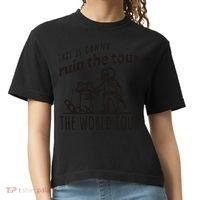 This Is Gonna Ruin The The World Raccoon Comfort Colors Boxy T-Shirt thumb 0