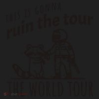 This Is Gonna Ruin The The World Raccoon Comfort Colors Boxy T-Shirt thumb 3