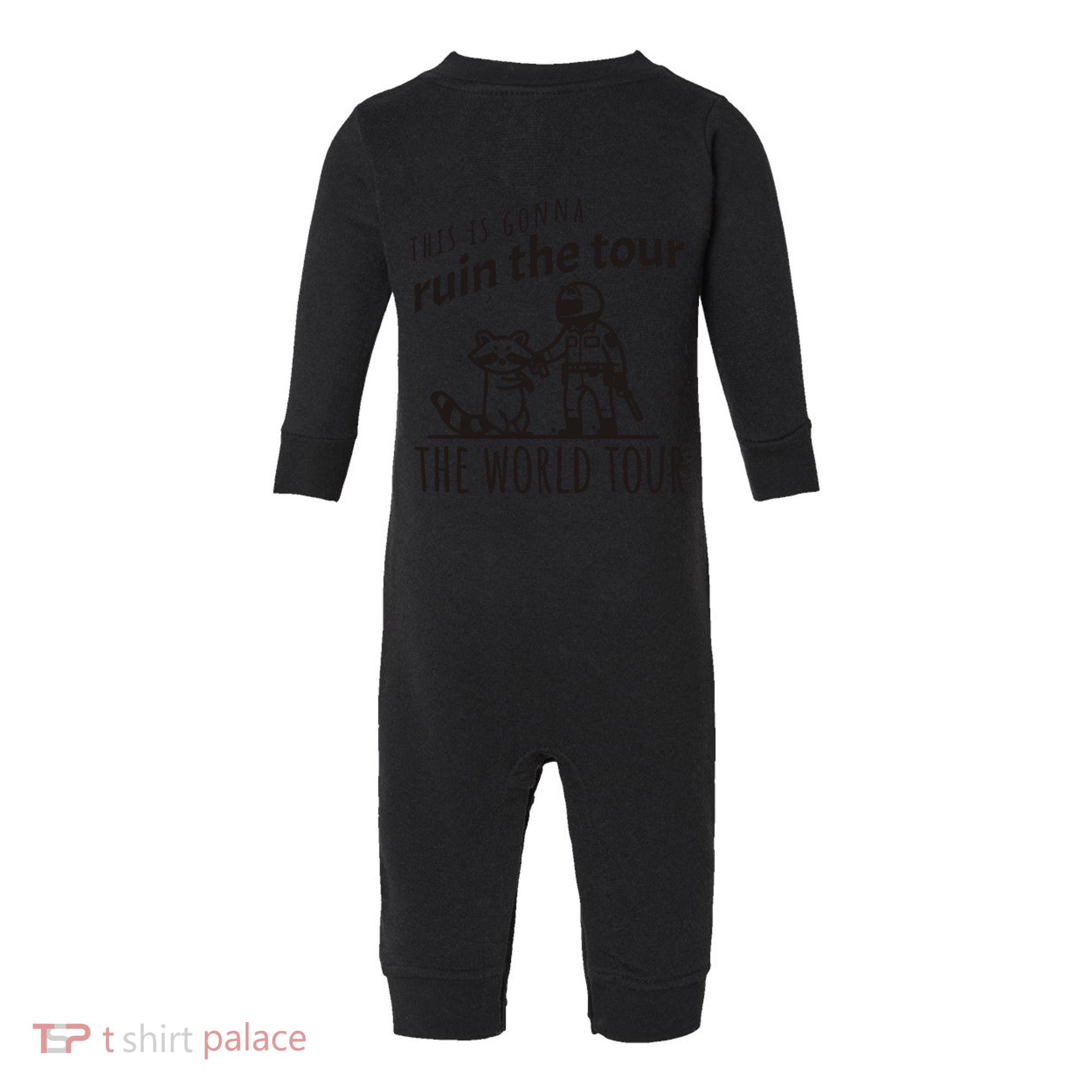 This Is Gonna Ruin The The World Raccoon Infant Fleece One Piece