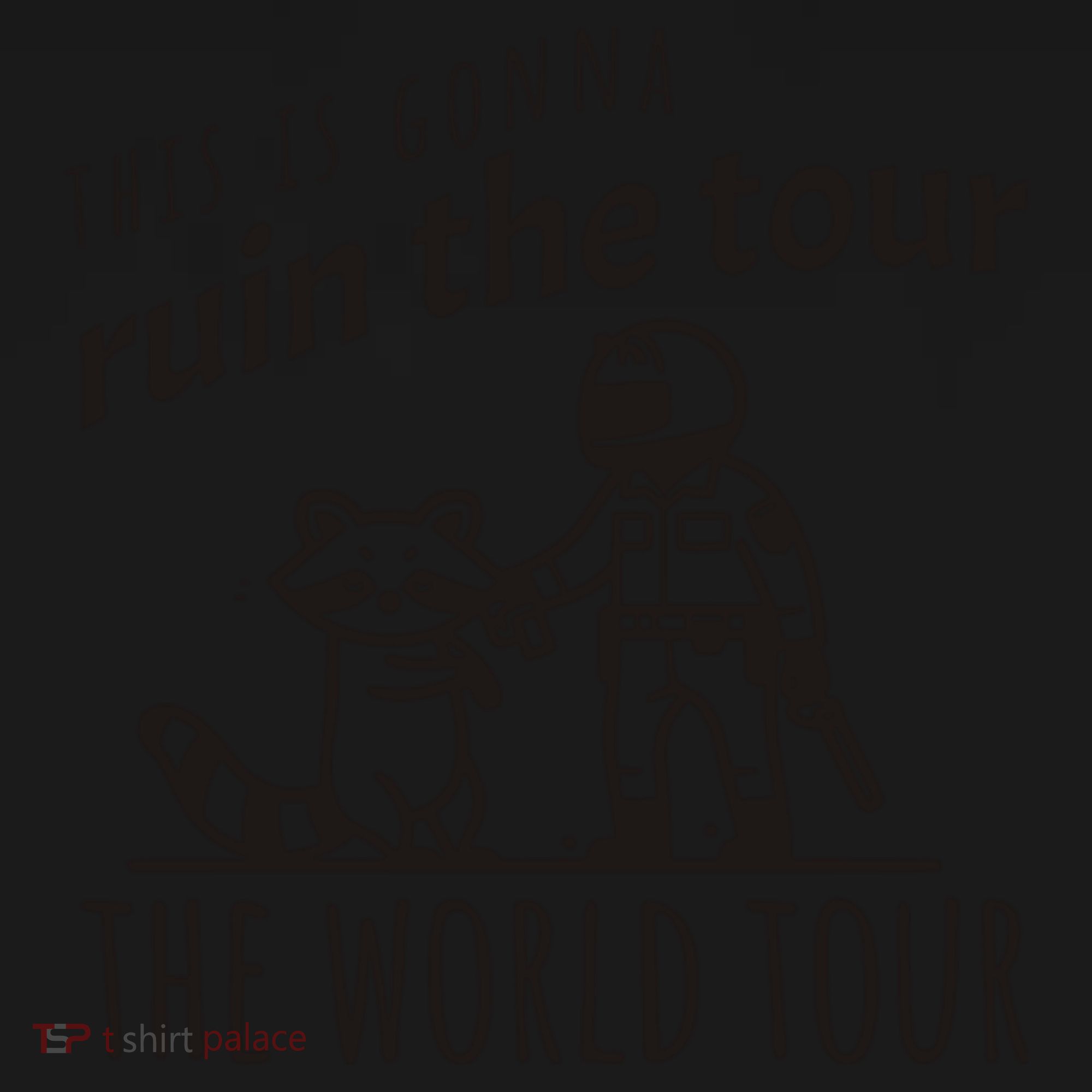 This Is Gonna Ruin The The World Raccoon Performance Fleece Hoodie