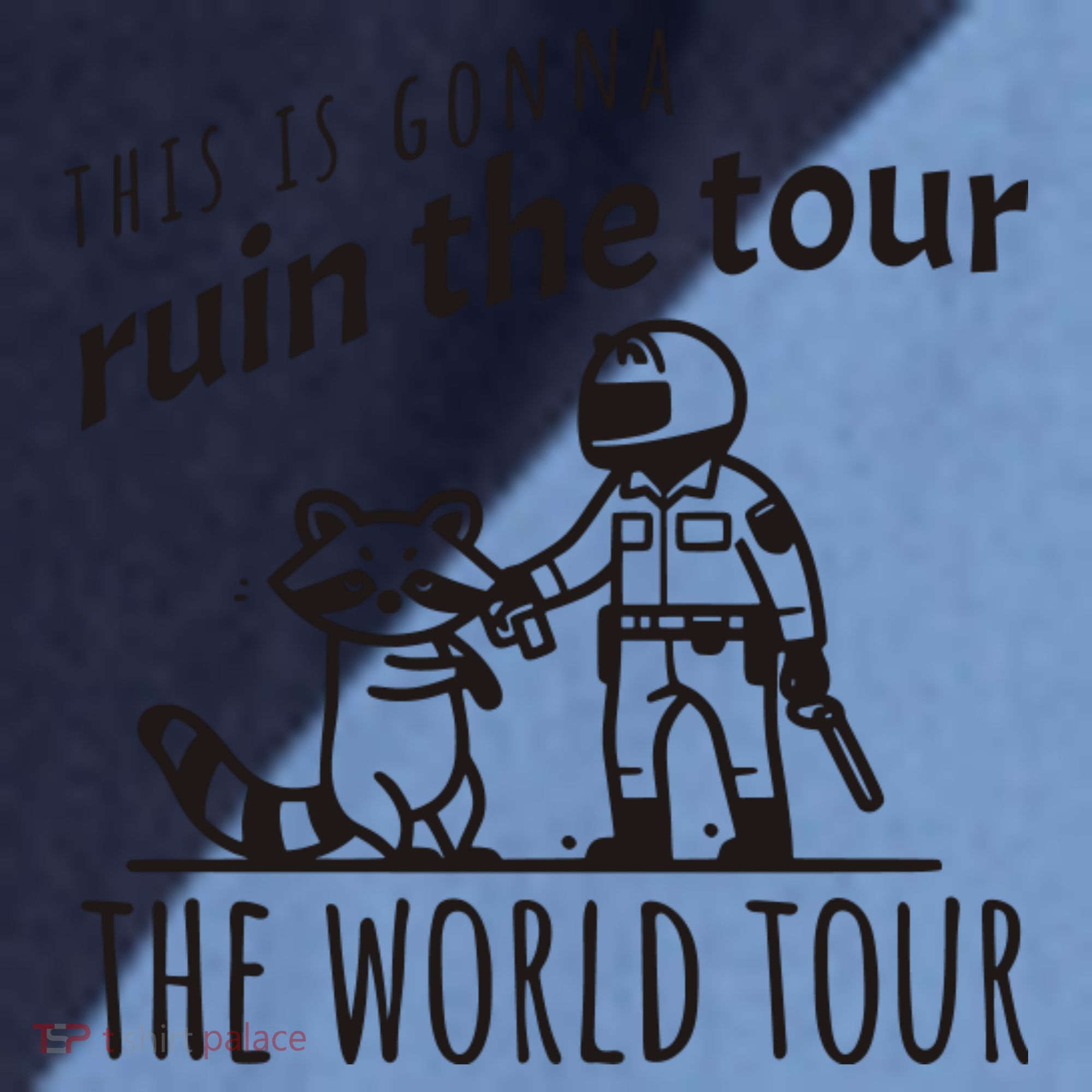 This Is Gonna Ruin The The World Raccoon Raglan Baseball Sleeve Shirt