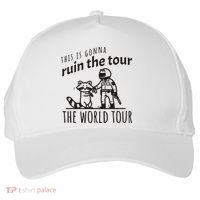 This Is Gonna Ruin The The World Raccoon Five-Panel Snapback Cap thumb 0