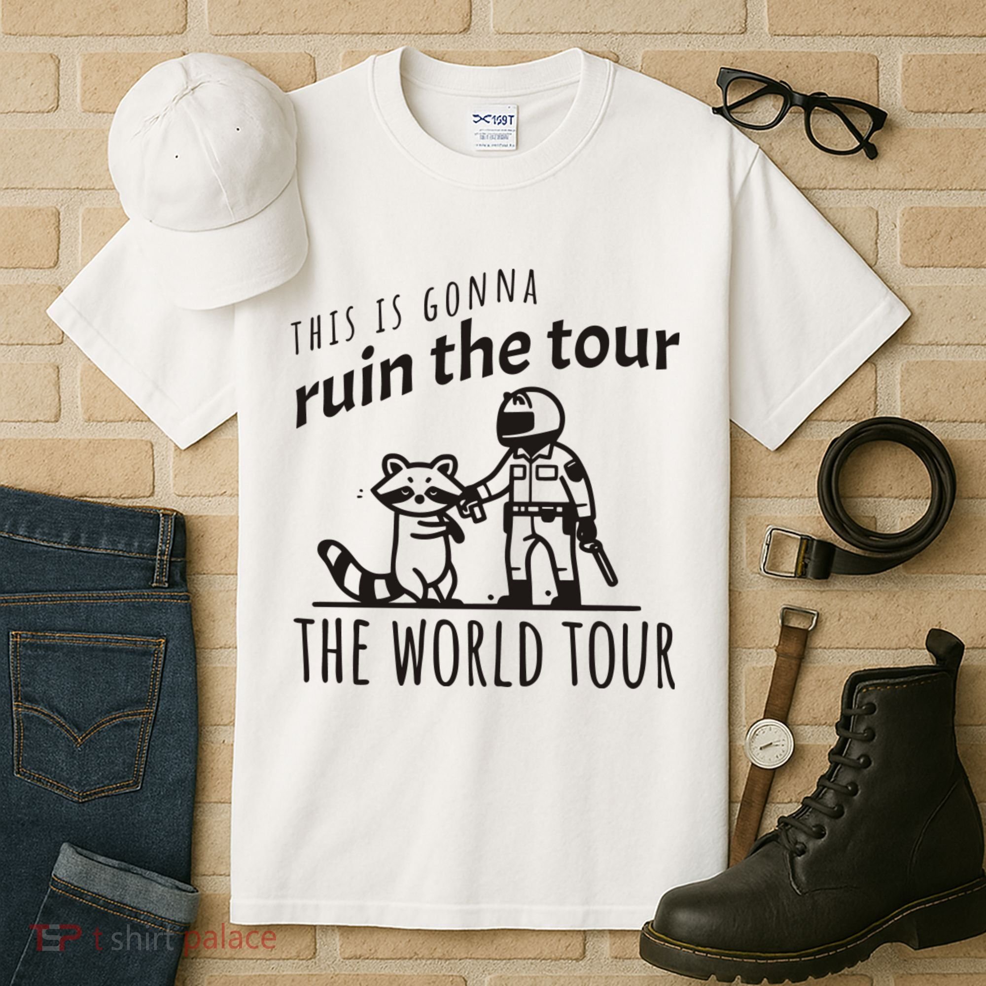 This Is Gonna Ruin The The World Raccoon Tall T-Shirt