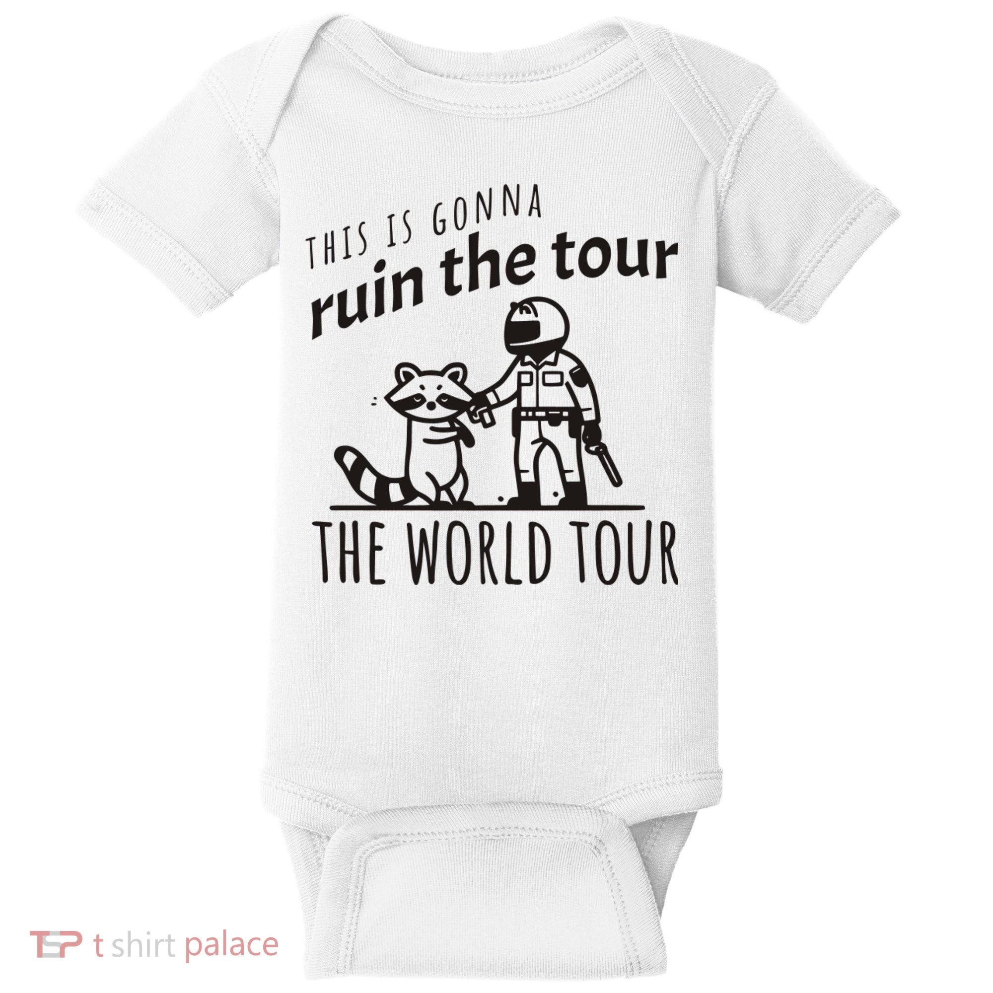 This Is Gonna Ruin The The World Raccoon Baby Bodysuit