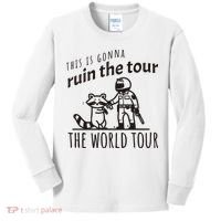 This Is Gonna Ruin The The World Raccoon Kids Long Sleeve Shirt thumb 0