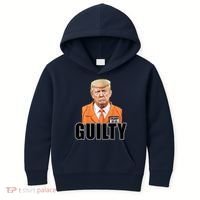 Trump Is Guilty Kids Hoodie thumb 0