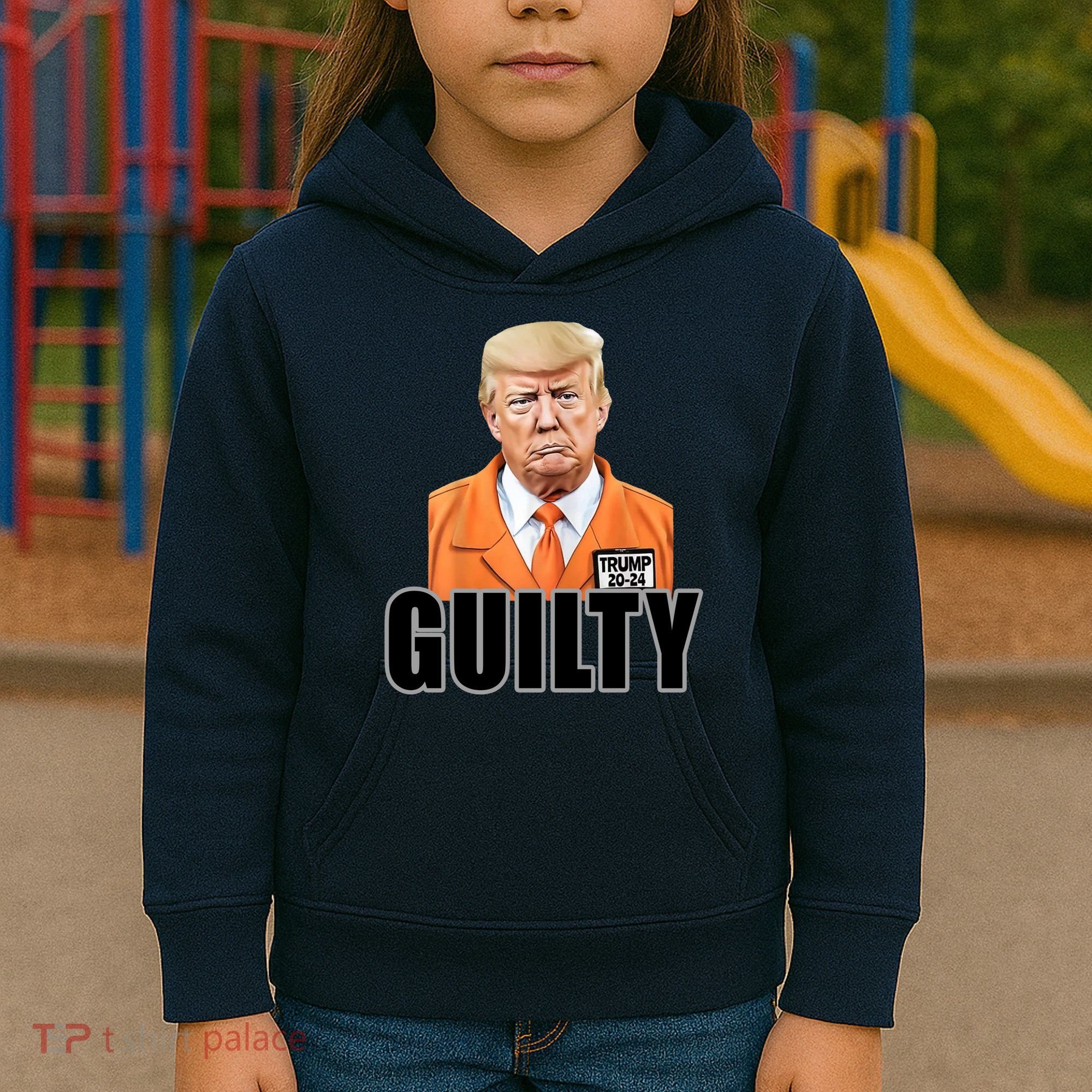 Trump Is Guilty Kids Hoodie