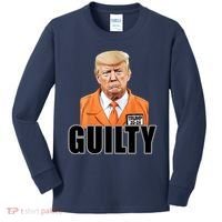 Trump Is Guilty Kids Long Sleeve Shirt thumb 0