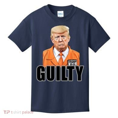 Trump Is Guilty Kids T-Shirt