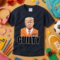Trump Is Guilty Kids T-Shirt thumb 3