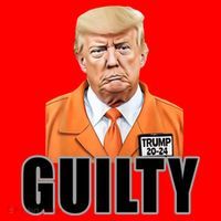 Trump Is Guilty Santa Hat thumb 1