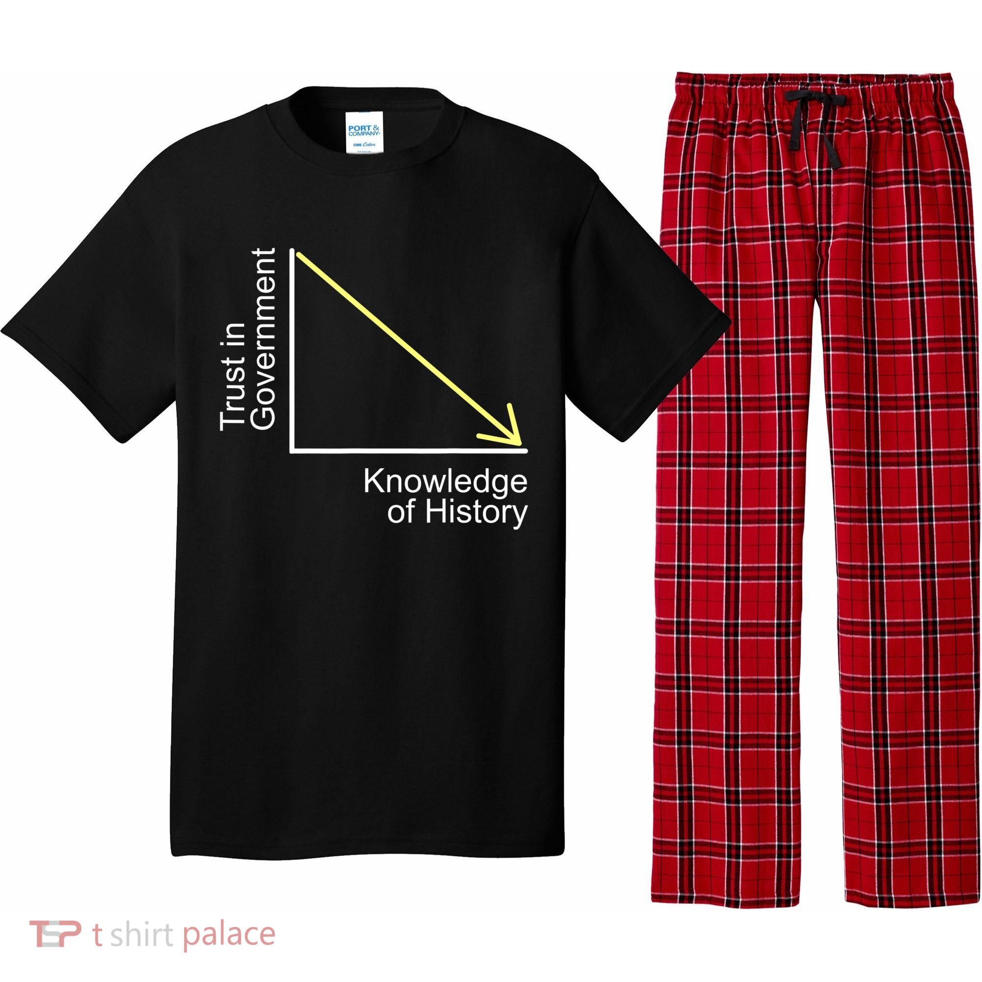 Trust In Government Knowledge Of History Libertarian Freedom Pajama Set