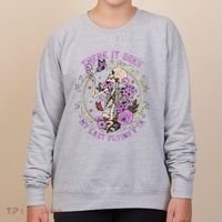 There It Goes My Last Flying Fuck Funny Sarcastic Women's Sweatshirt thumb 0
