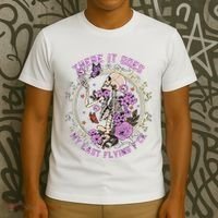 There It Goes My Last Flying Fuck Funny Sarcastic T-Shirt thumb 3