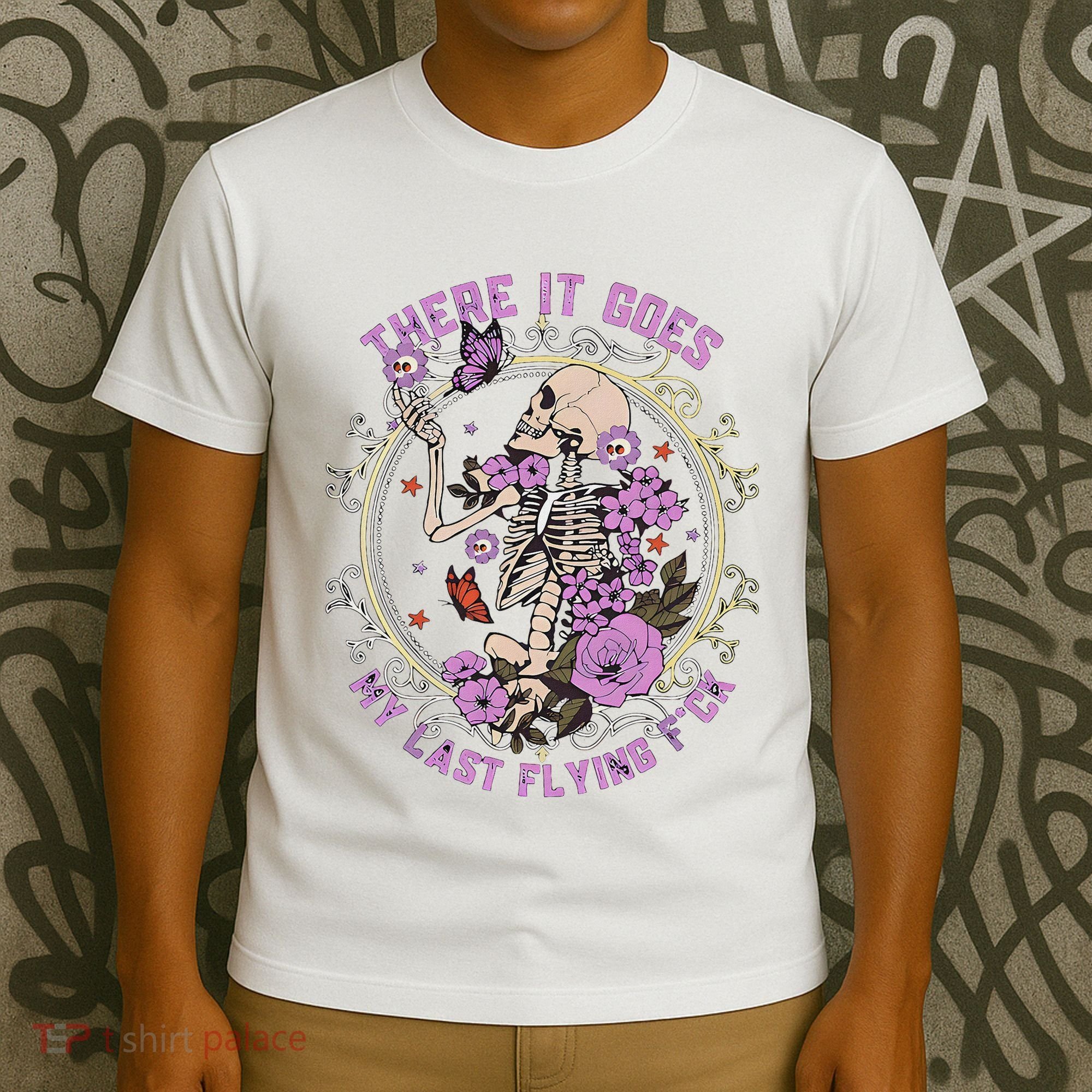 There It Goes My Last Flying Fuck Funny Sarcastic T-Shirt