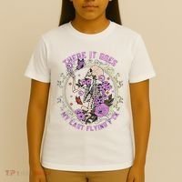 There It Goes My Last Flying Fuck Funny Sarcastic T-Shirt thumb 4