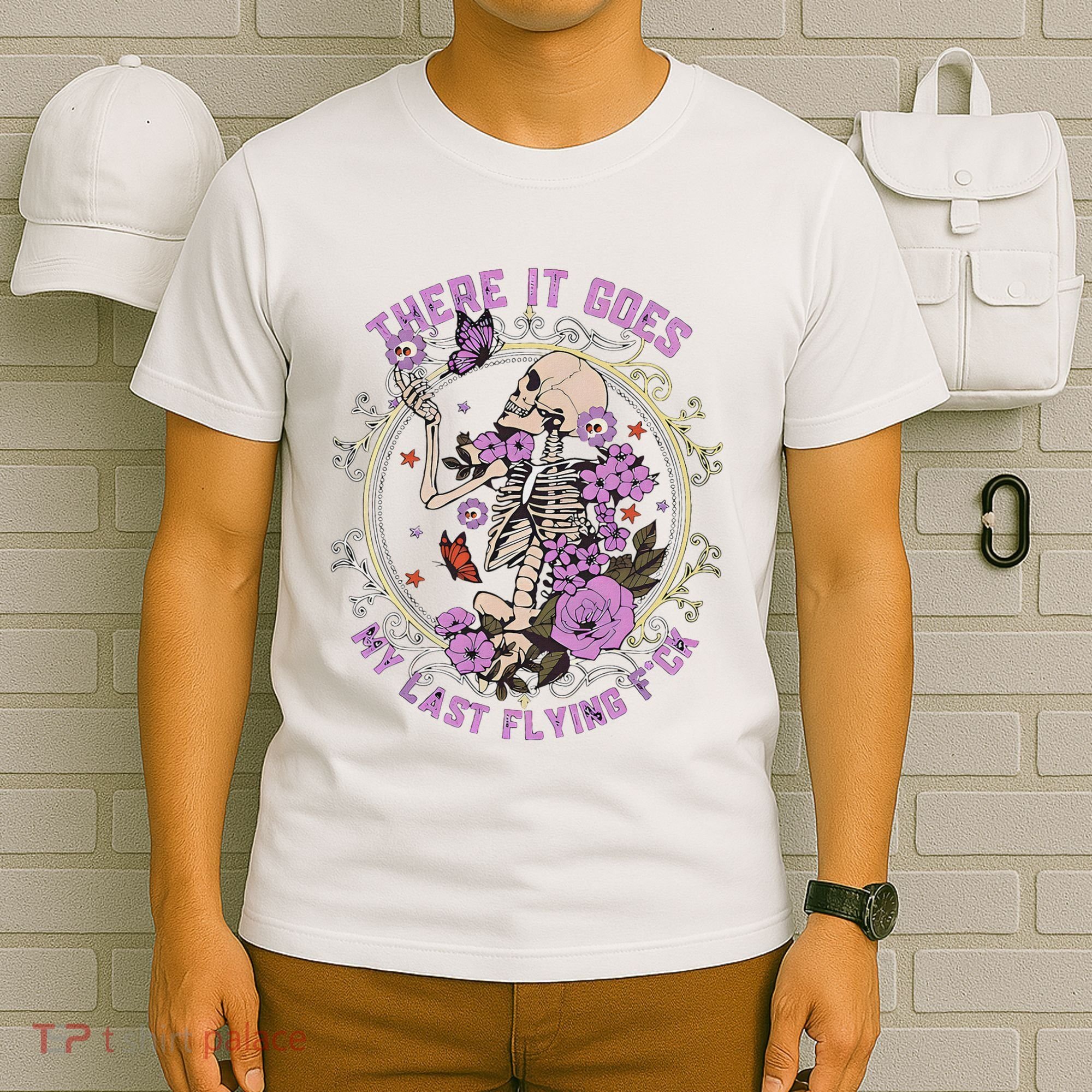 There It Goes My Last Flying Fuck Funny Sarcastic T-Shirt