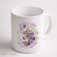 There It Goes My Last Flying Fuck Funny Sarcastic Coffee Mug thumb 1