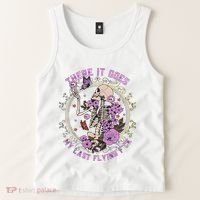 There It Goes My Last Flying Fuck Funny Sarcastic Tank Top thumb 2