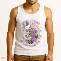 There It Goes My Last Flying Fuck Funny Sarcastic Tank Top thumb 3